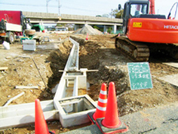 一般土木工事:U字溝設置02