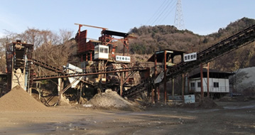 砕石プラント